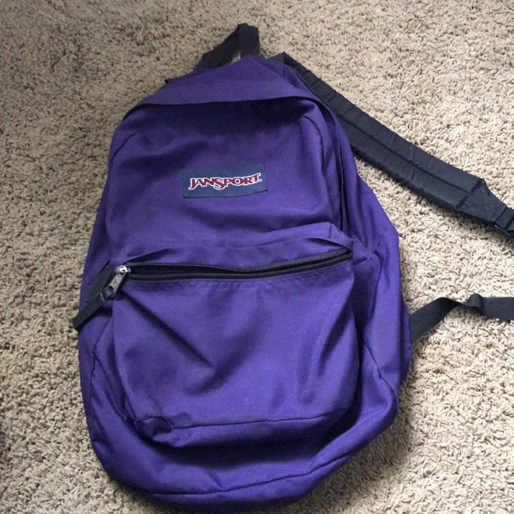 Purple Jansport Backpack